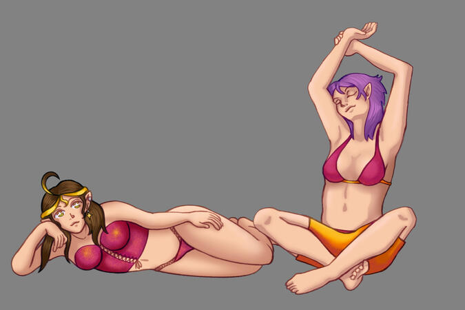 Lounging