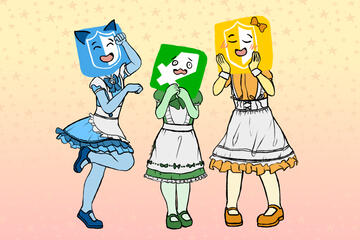 Fullbody + 2 extra characters